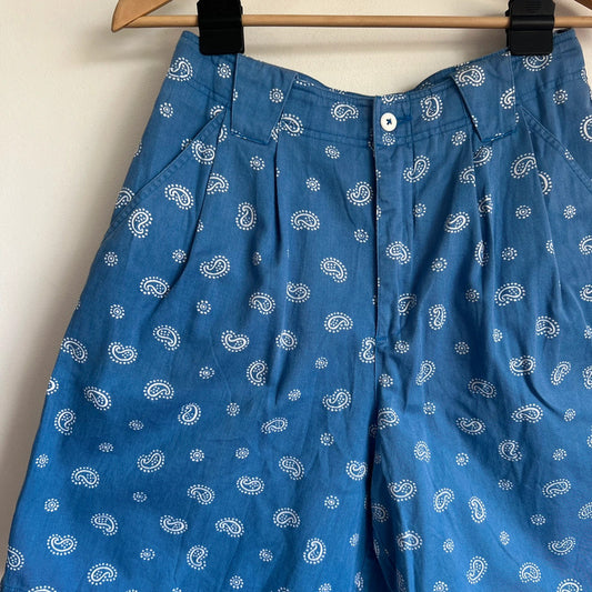 Lovely paisley pattern shorts by Liz sport