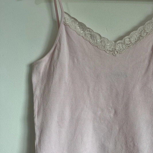 Lovely baby pink stretchy cami by Yessica